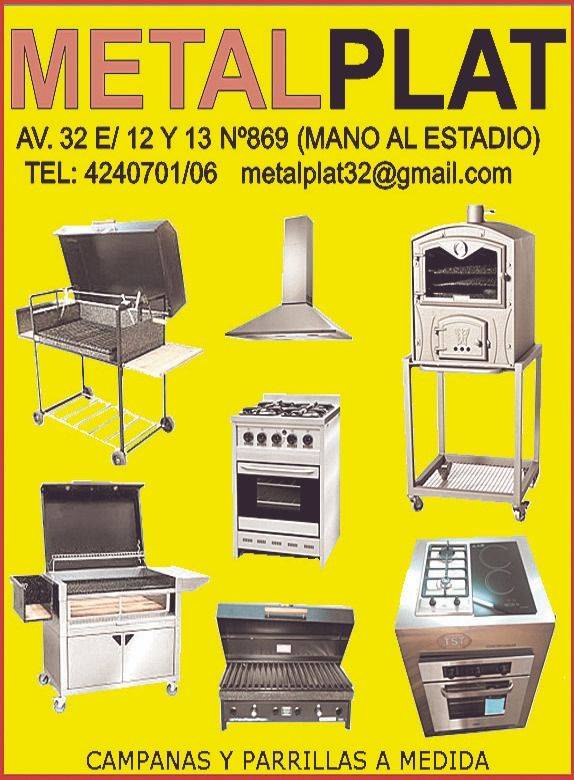 Metalplat, la mejor opción para parrillas y campanas