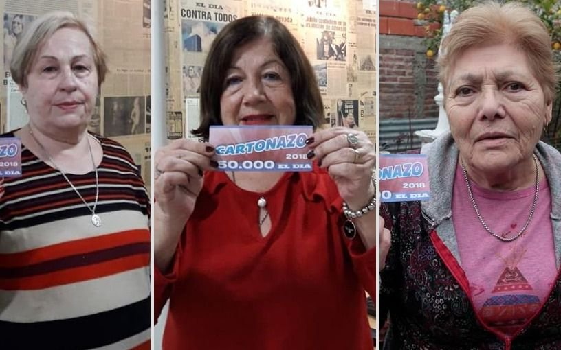 El Cartonazo de EL DIA, con rostro de mujer: tres lectoras se repartieron los $150.000