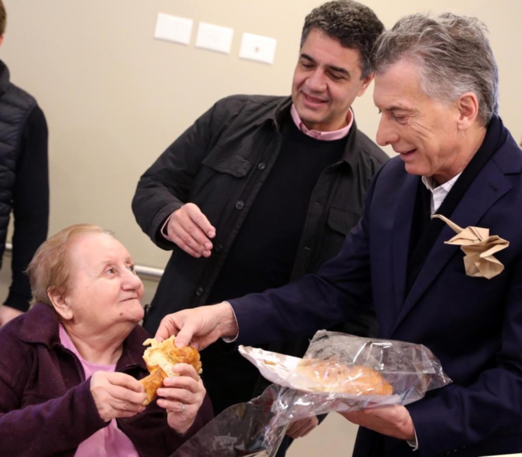 Macri volvió a la Provincia de campaña sin la Gobernadora