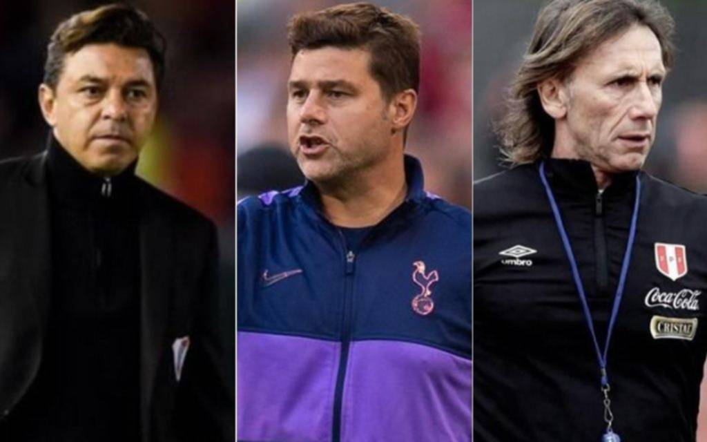 Los técnicos argentinos pisan fuerte en los premios The Best: Gallardo, Pochettino y Gareca