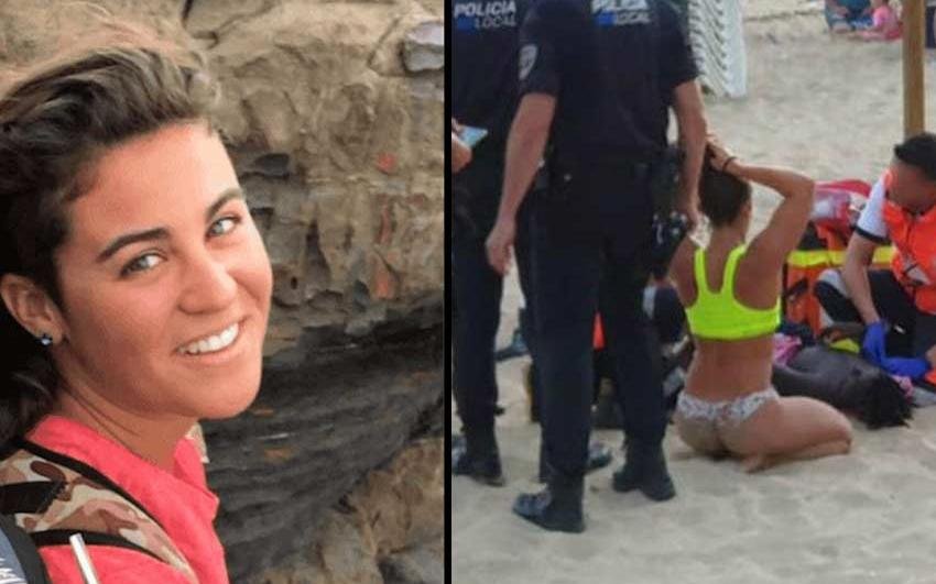 Una Argentina salvó a un nene en el mar y se convirtió en heroína