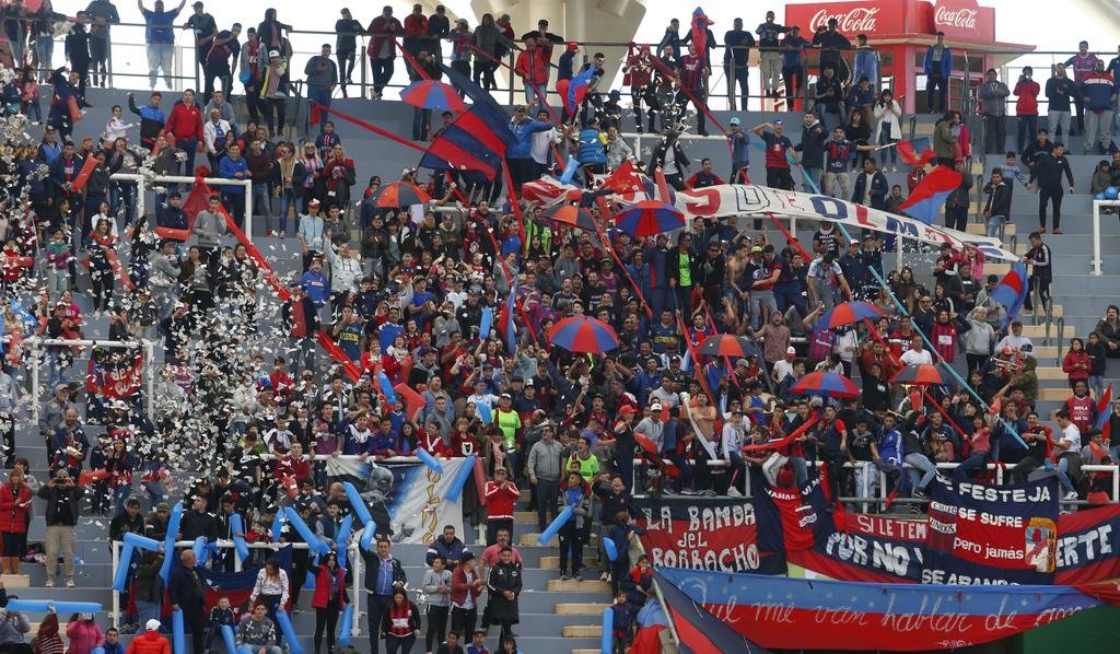 Los hinchas del campeón se hicieron escuchar