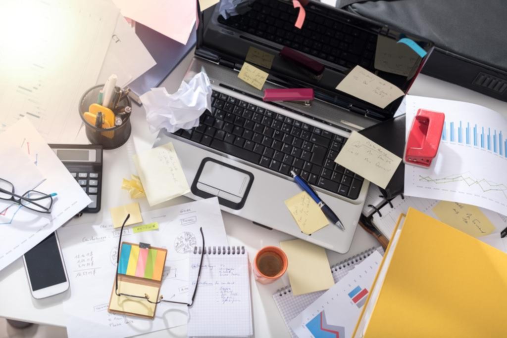 El caos en el escritorio no aumenta la creatividad