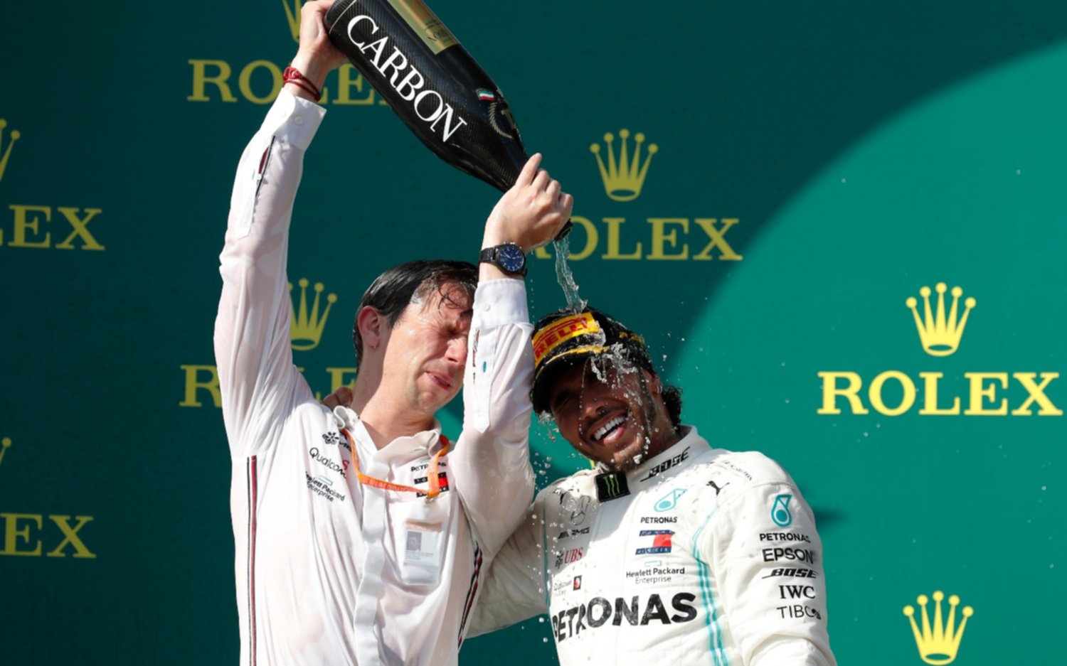 El campeón Hamilton volvió a ganar en la Fórmula 1