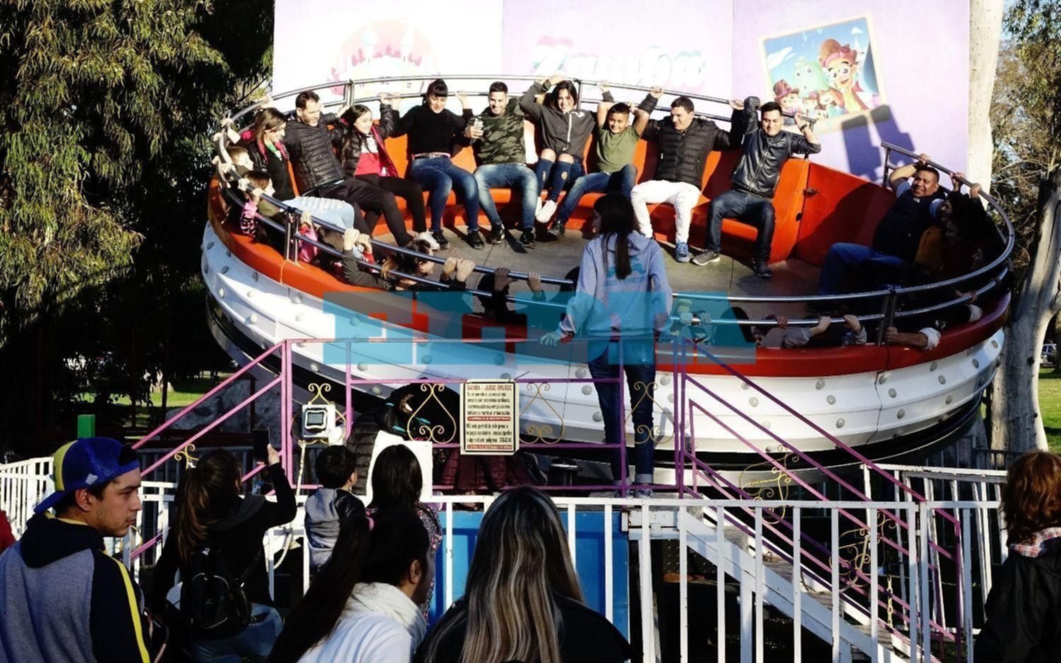 Los chicos despidieron las vacaciones de invierno con un domingo a puro sol