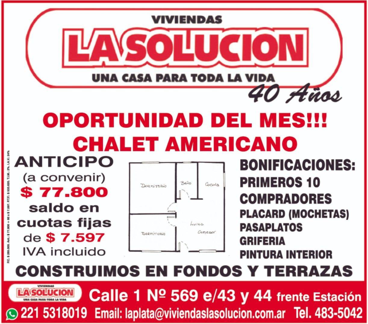 Aprovechá la oportunidad del mes y lográ el sueño de la casa propia