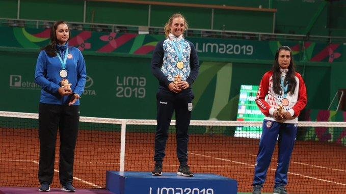 Argentina sumó tres nuevas medallas de oro: vóley, básquet y tenis femenino
