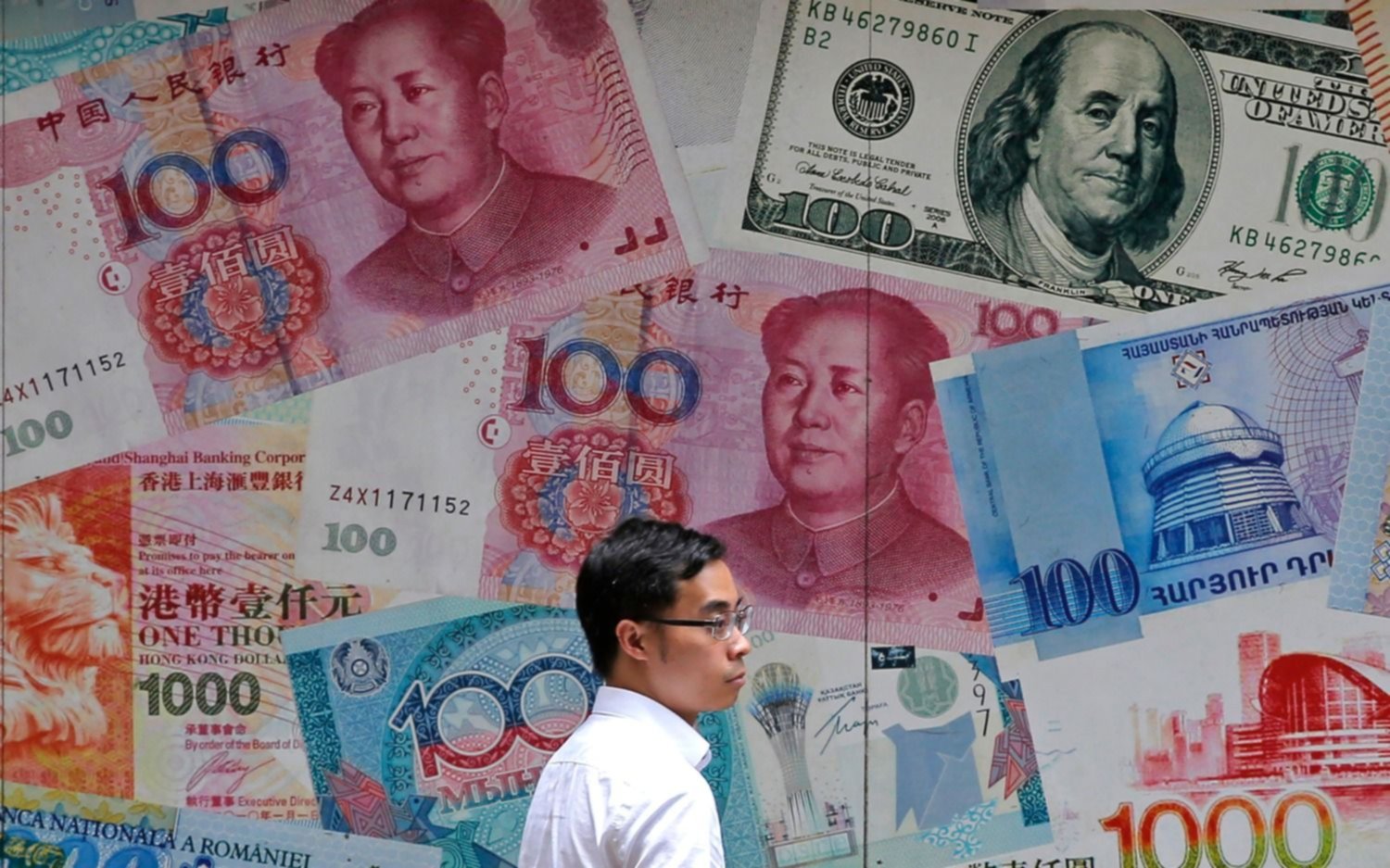 China dejó caer su moneda y el dólar pasó la barrera de los $46 en el Banco Nación