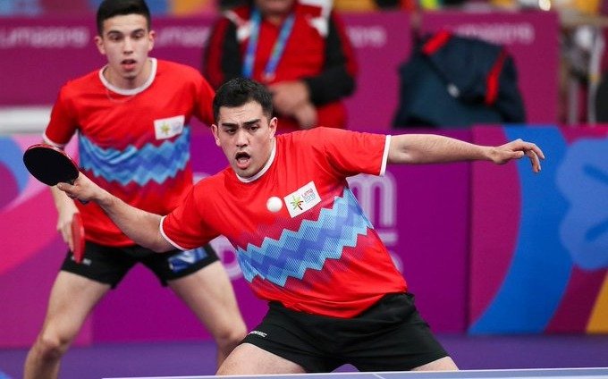 Medalla de plata para el berissense Cifuentes y Alto en dobles masculino de tenis de mesa