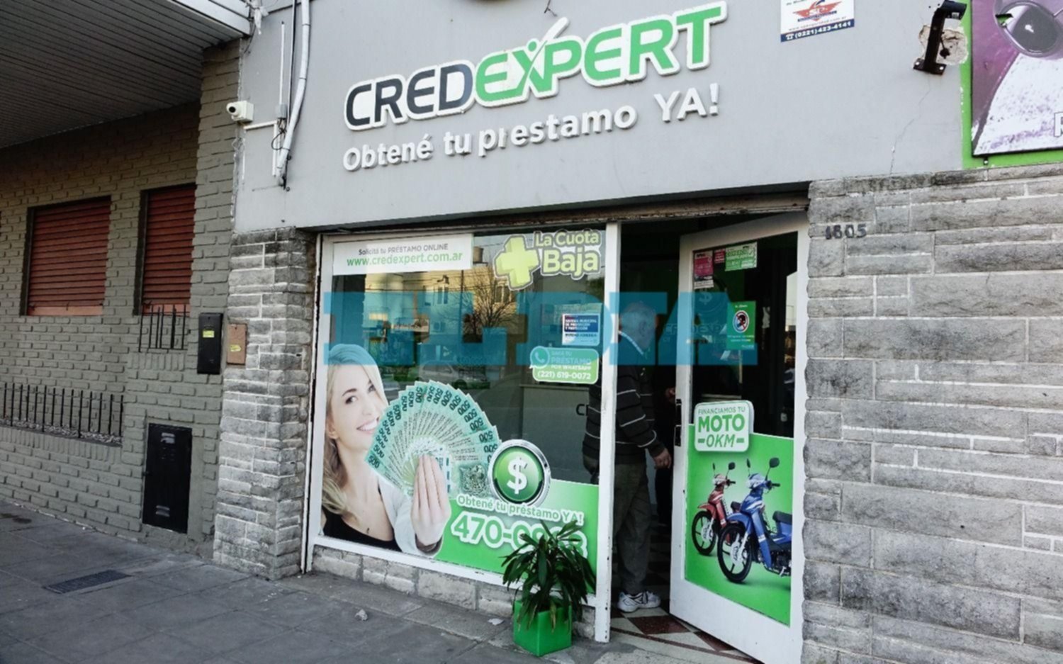 San Carlos: vestidos de policías intentaron asaltar una financiera pero se fueron sin nada