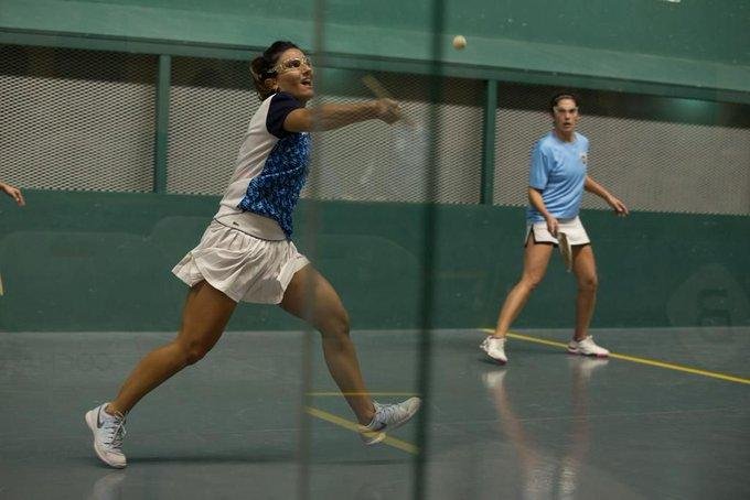 La platense García Calderón se metió en la final de Pelota