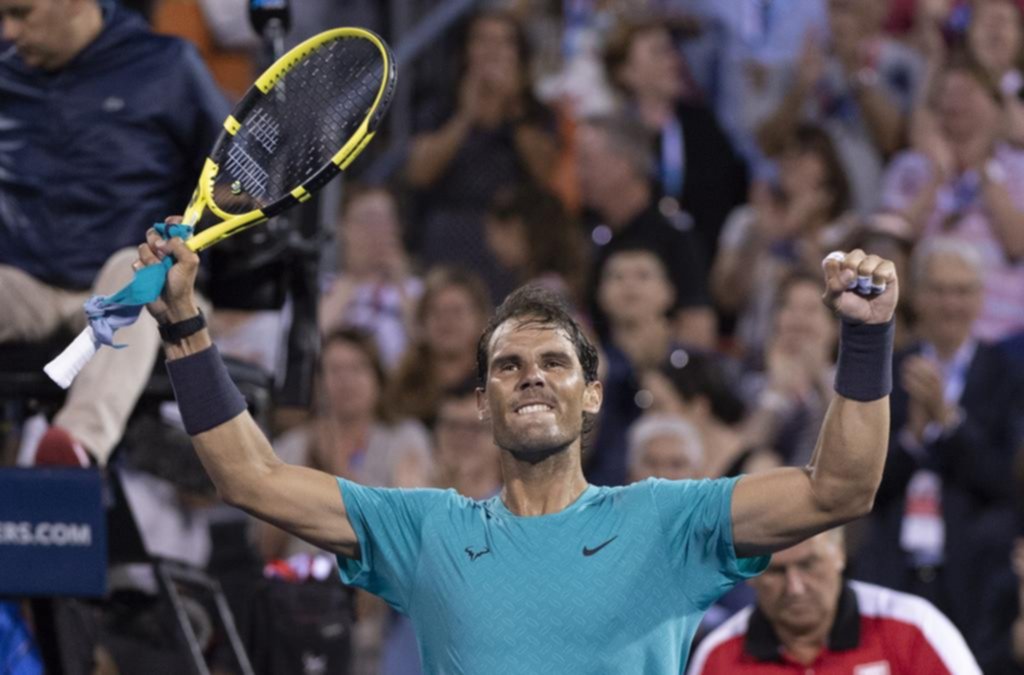 Nadal barrió con Pella y avanzó en Montreal