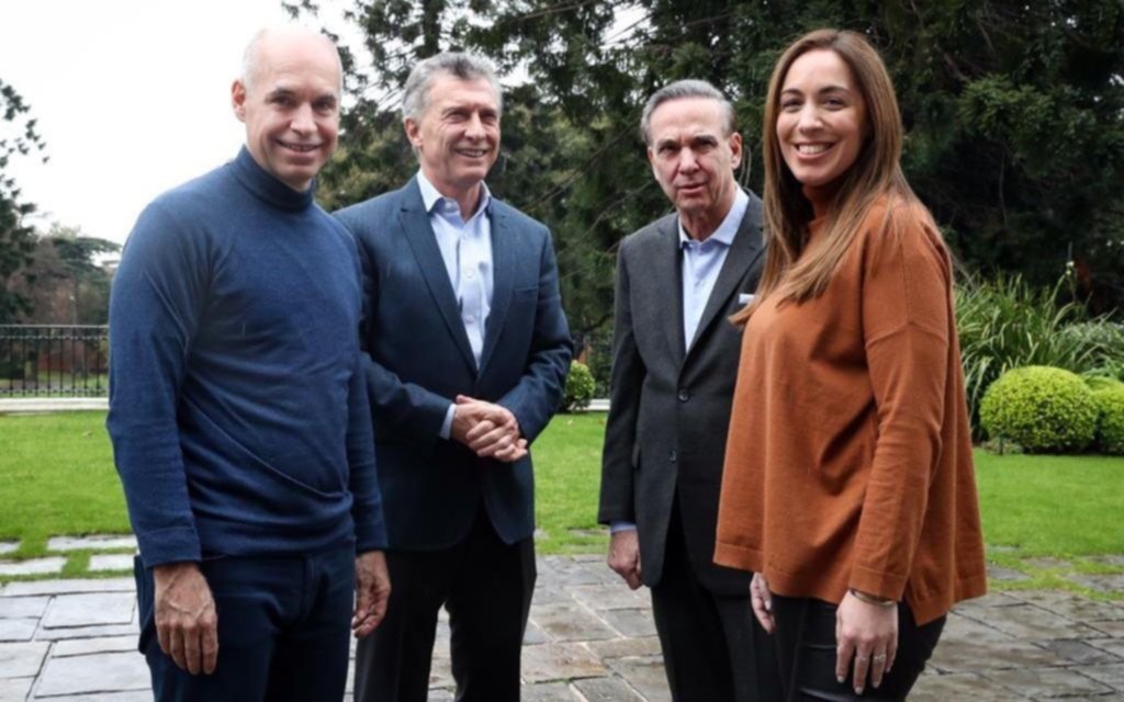 Macri almorzó en Olivos con las principales figuras del oficialismo