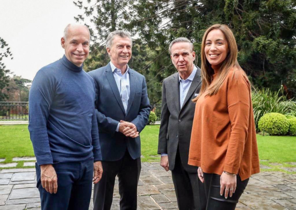 En plena veda, Macri almorzó en Olivos con sus principales espadas políticas