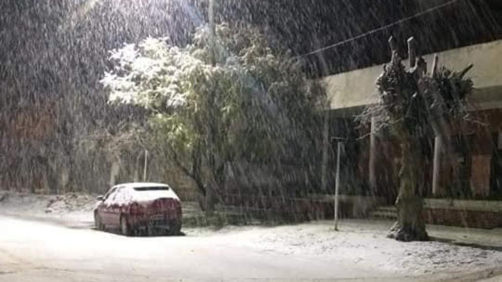 Frío polar con nevadas en Mar del Plata y otras ciudades del interior bonaerense