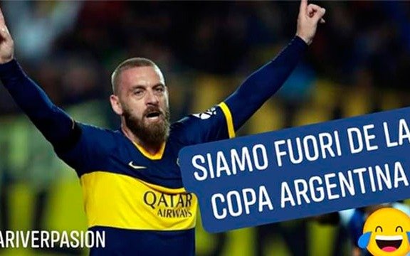 Almagro, Boca y De Rossi: Los memes jugaron su partido aparte en las redes