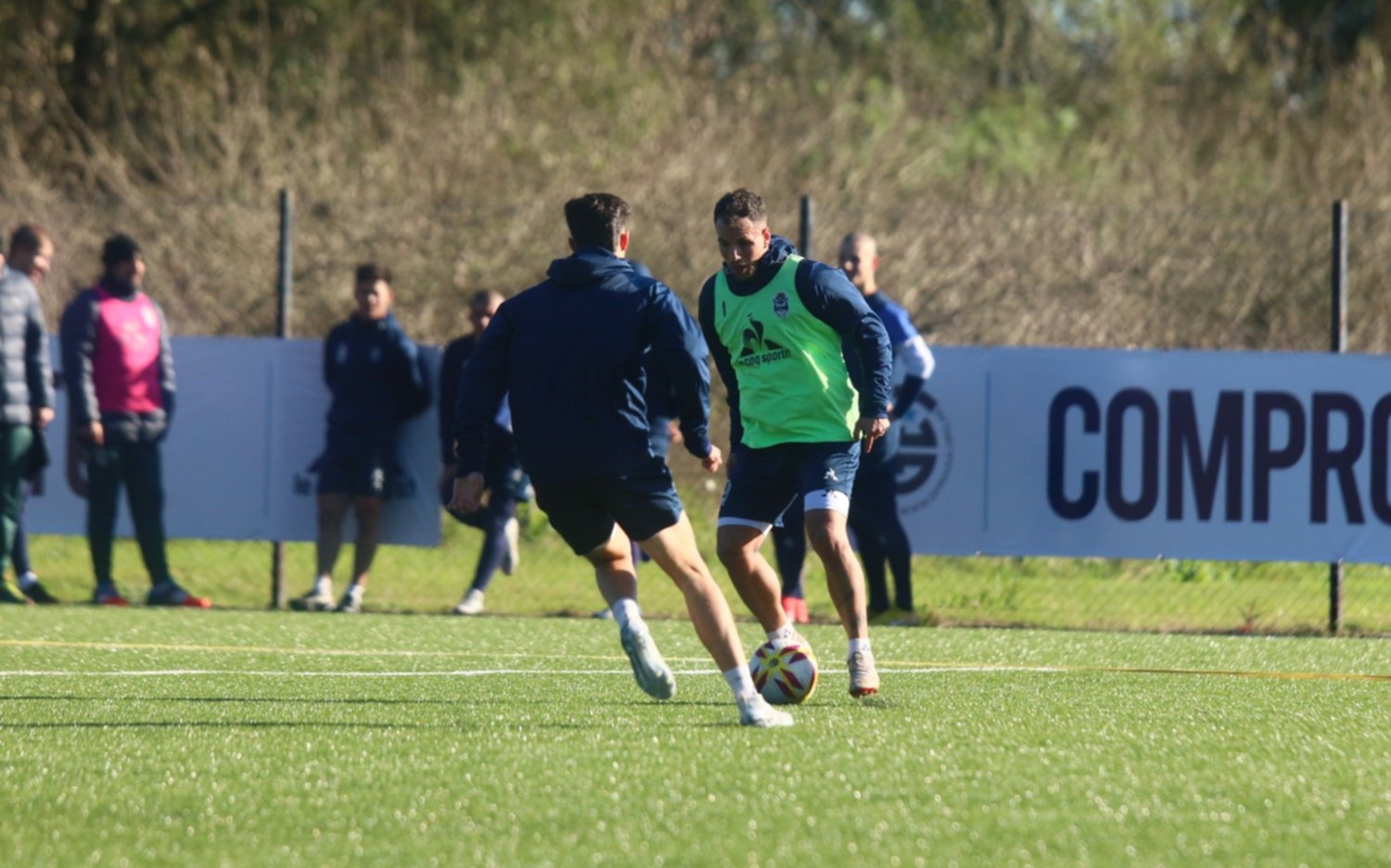 Gimnasia trabajó en Estancia y el doping de Silva fue motivo de comentario