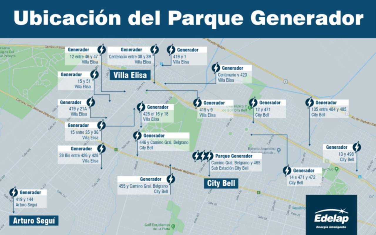 Edelap trabajará sobre el vínculo que abastece de energía a la zona norte