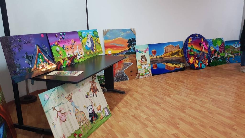 Pinturas solidarias para las salas de pediatría del Hospital de Gonnet