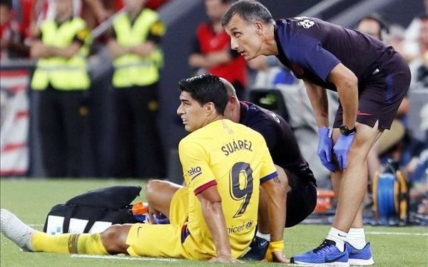 La lesión del uruguayo Luis Suárez y una preocupación compartida