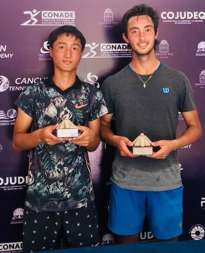 El platense Tirante campeón en dobles del torneo M15 de Cancún