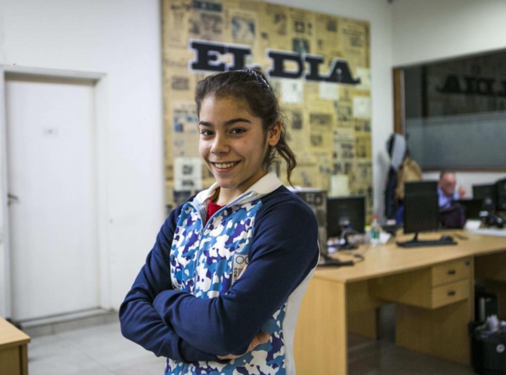 Abigail Magistrati, la gimnasta platense que no para de crecer y sueña con un Juego Olímpico