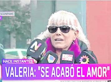 El ex de Valeria Lynch negó la separación: “Es una movida de prensa”
