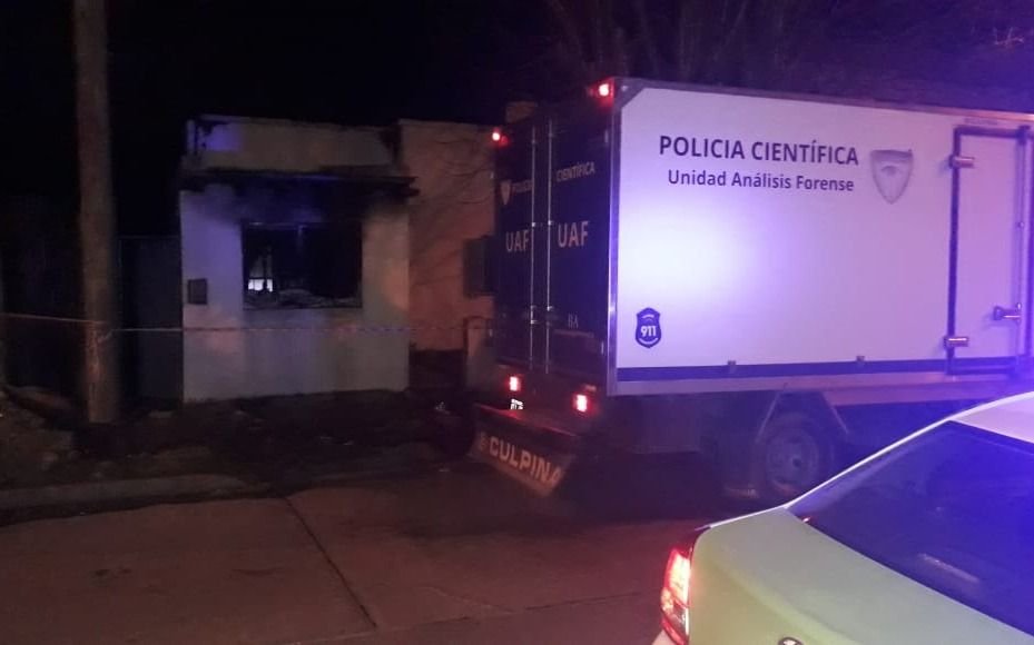 Trágico incendio en Berisso: murió un nene de 14 años