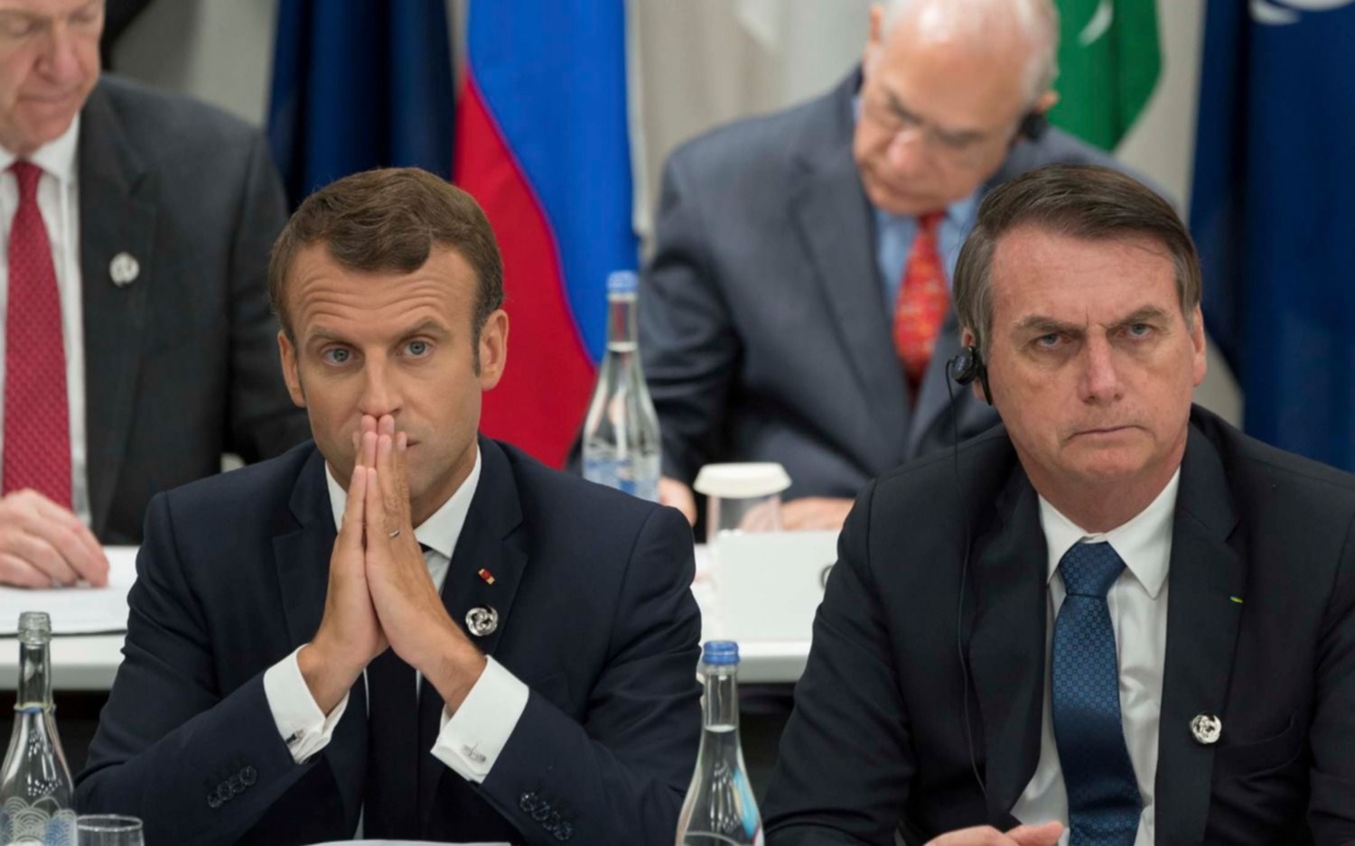 Cumbre del G7: Macron le respondió a Bolsonaro y lo trató de "irrespetuoso"
