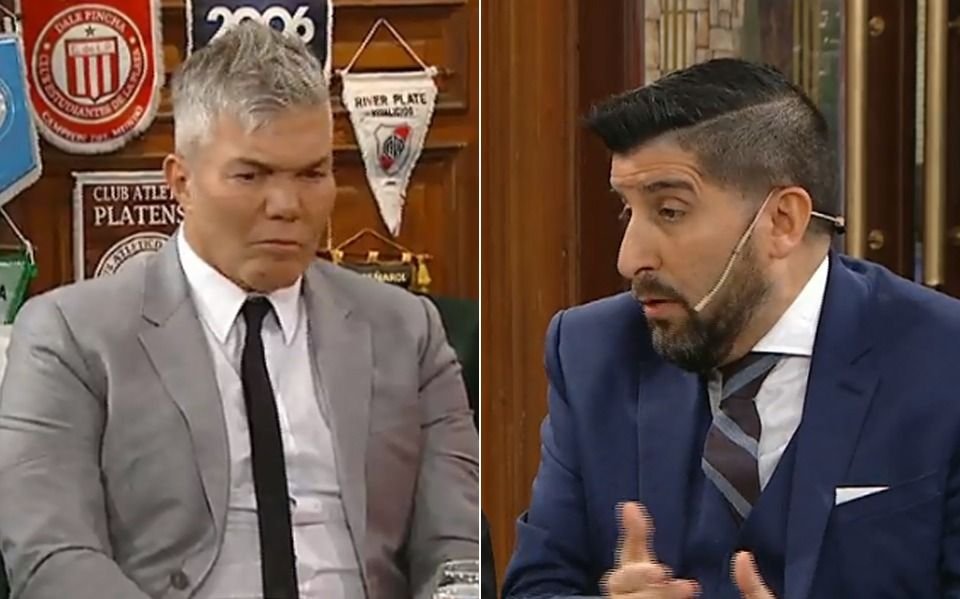 Los abogados de Caniggia y Nannis estuvieron cara a cara