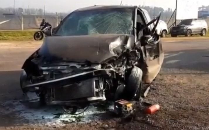 Un choque en cadena dejó una mujer muerta y dos heridos en Ezeiza