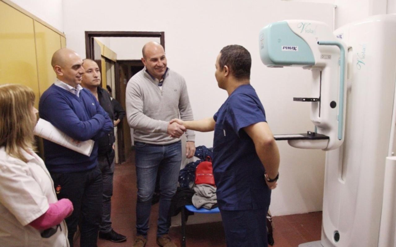 Obras de refacción en el "Dr. Ramón Carrillo"