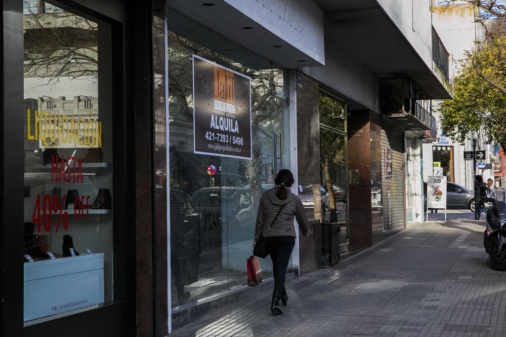 La ocupación de los locales, un termómetro del comercio local, sigue en caída: el 16% está vacío