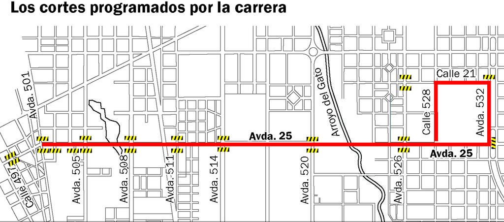 Por una prueba atlética, habrá cortes y desvíos en la zona del Estadio Único