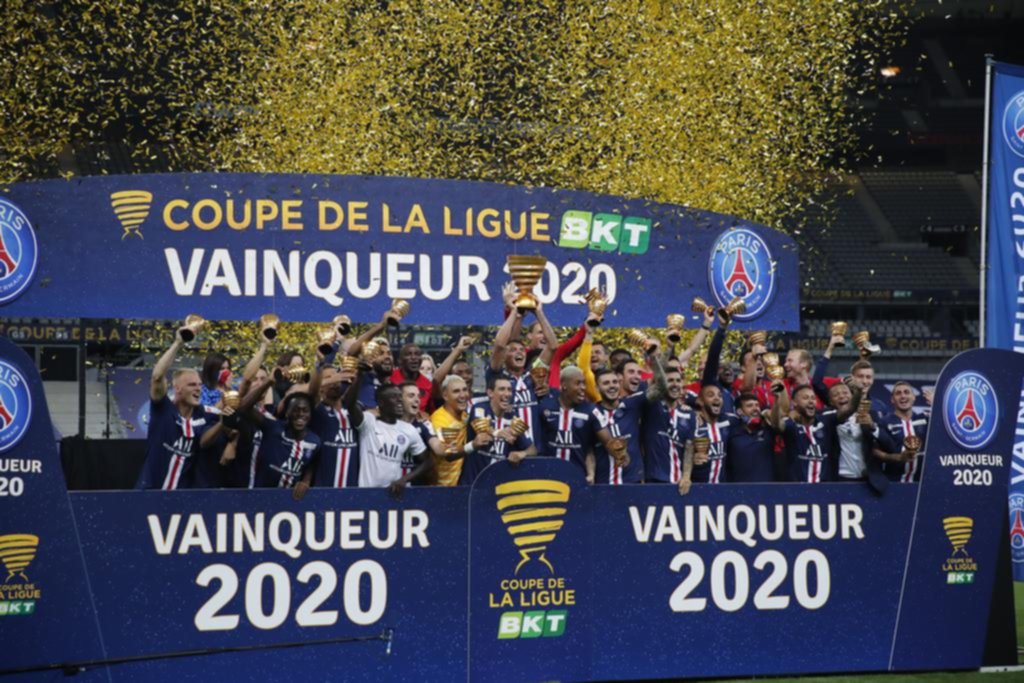 Por penales, el PSG se adjudicó la Copa de la Liga de Francia