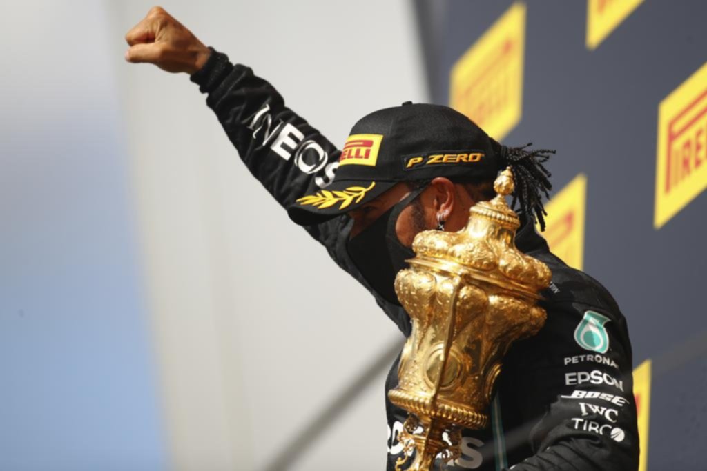 Hamilton volvió a mostrar todo su poder y nuevamente fue “profeta en su tierra”