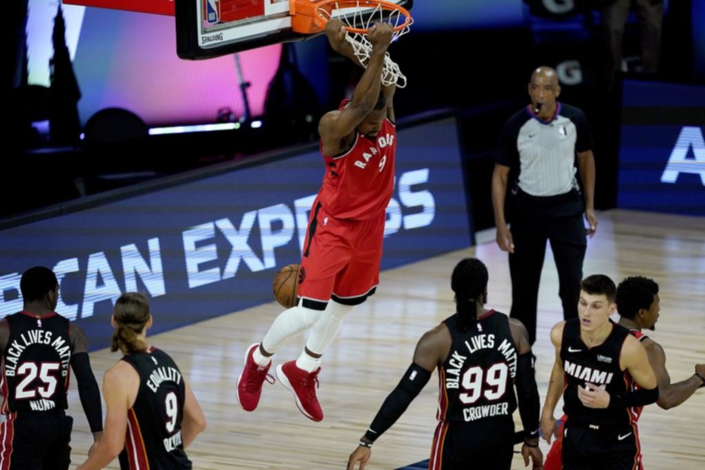 Toronto volvió a festejar y deja en claro porqué es el campeón defensor NBA