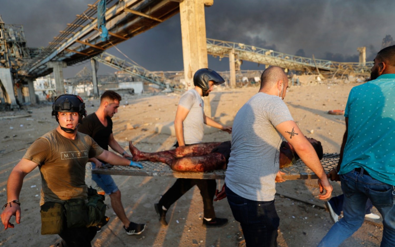 Explosión en Beirut: las autoridades del Líbano confirmaron al menos 73 muertos y 3.700 heridos