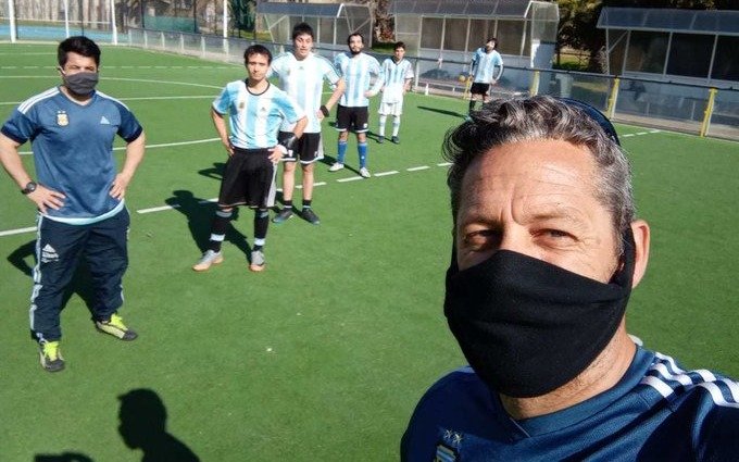 Los Murciélagos regresaron a los entrenamientos en el Cenard