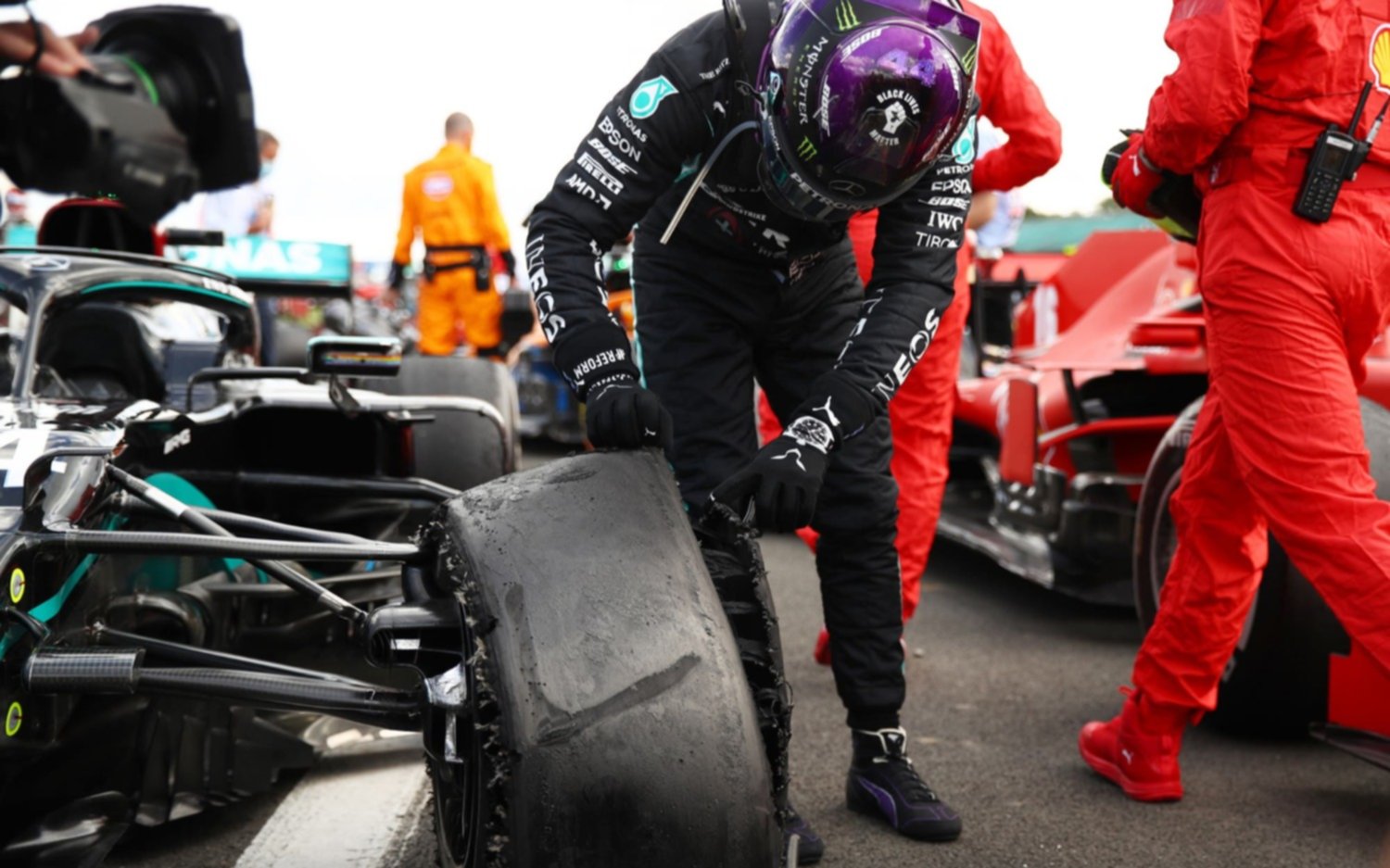 Se supo: las causas de las roturas de neumáticos que sacudió a la F1