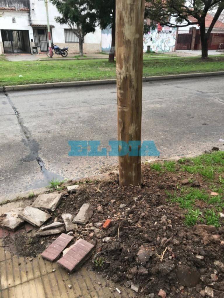 Otro reclamo por las instalaciones que realiza Telecentro: "es una desprolijidad"