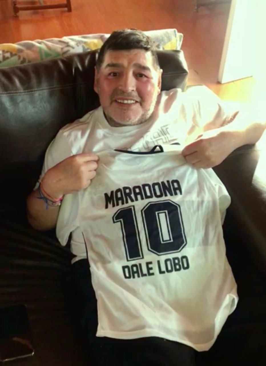 Diego se sumó a la campaña "Dale Lobo" y donará 1.000 camisetas