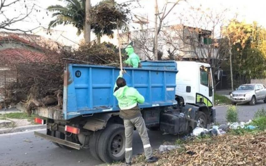 Operativos de limpieza y mantenimiento del espacio público