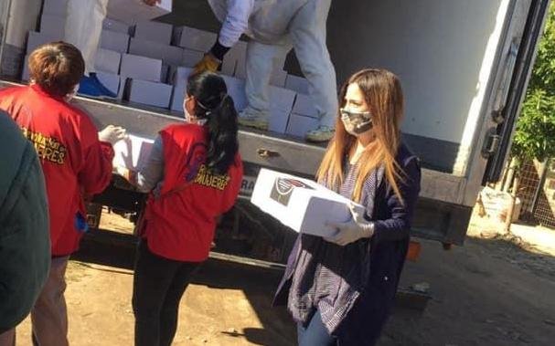 Donó 4 toneladas de carne durante la pandemia
