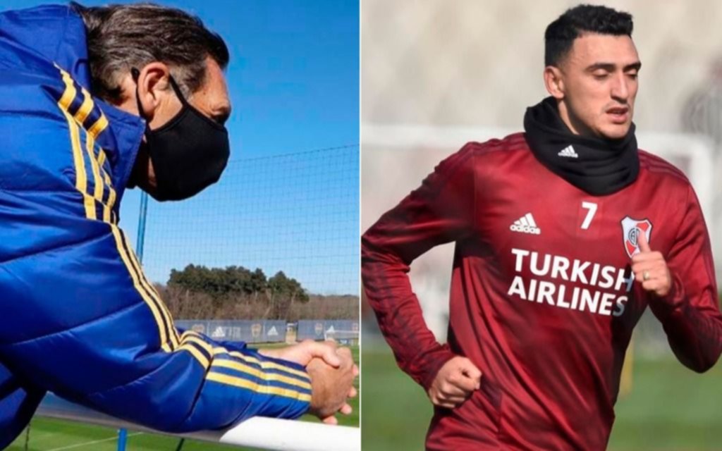 Suárez ya entrenó y Soldano lo hará hoy