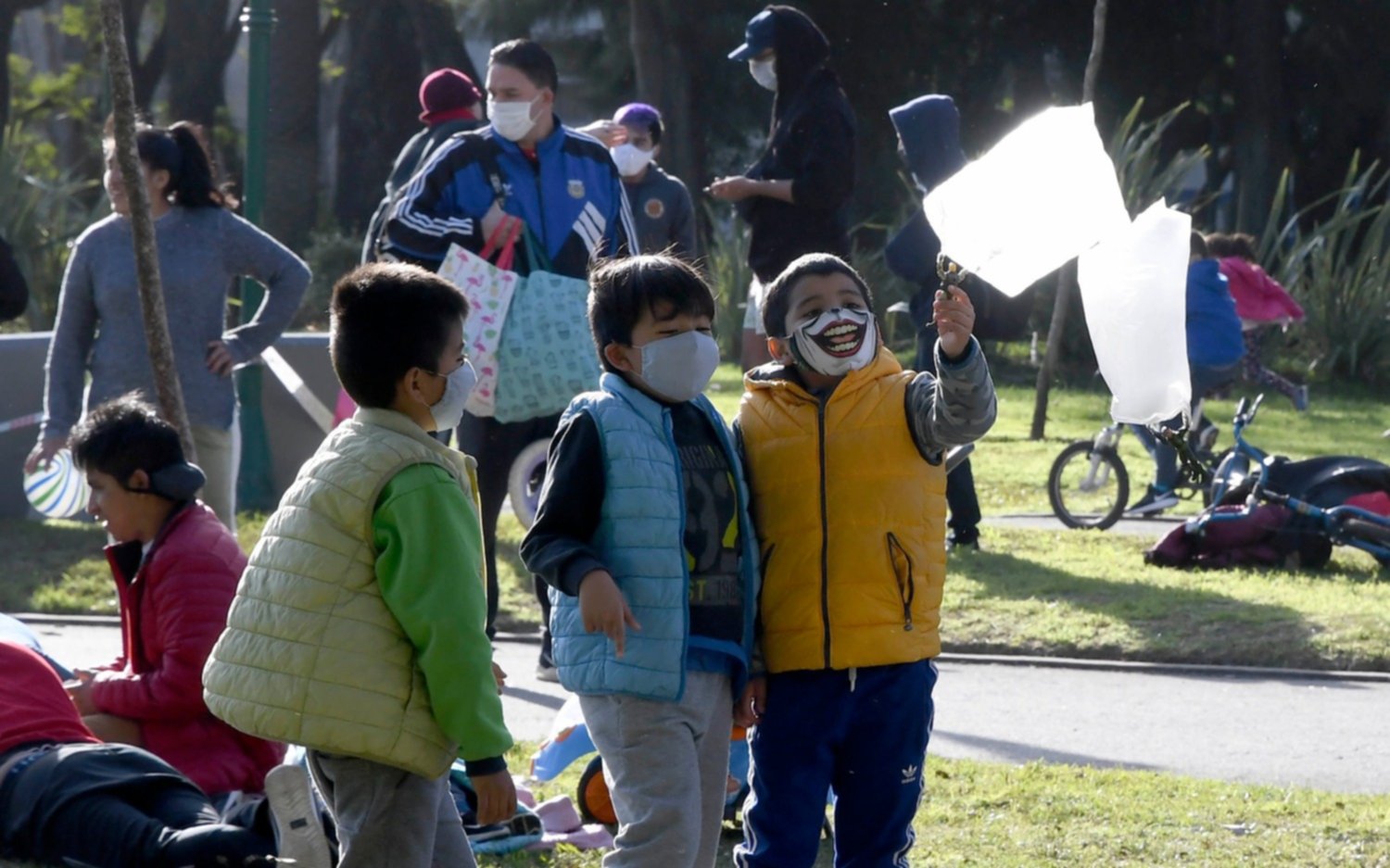 El Día del Niño en La Plata, a pleno sol y  con temperatura agradable