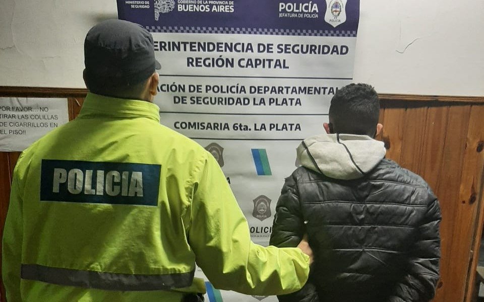Cayó un saltarín y ruidoso ladrón en una obra en construcción en Ringuelet