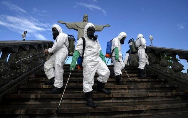 El 98,7 por ciento de los municipios de Brasil se encuentran afectados por el COVID-19