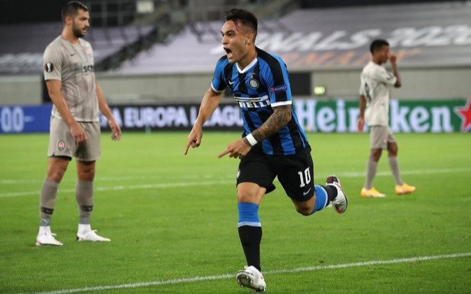 Inter finalista de la Europa League con “doblete” de Lautaro Martínez