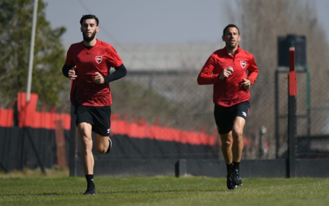 Manuel Guanini superó el coronavirus y entrenó por primera vez con Newell's
